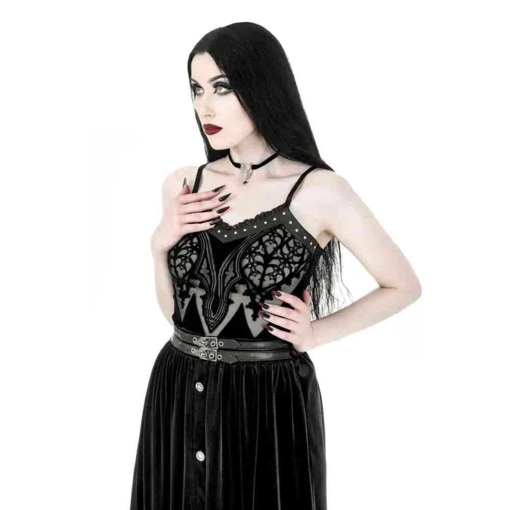 Restyle - Dark Altar Bodysuit - Noir